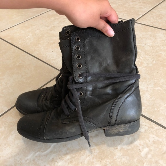 Steve Madden Combat Boots - Picture 3 of 7